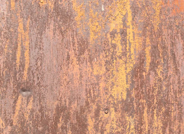 Fond de texture métallique rouillé foncé — Photo
