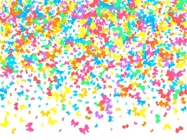 Modèle de papillons colorés — Image vectorielle