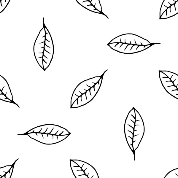 手描き自然パターン — ストックベクタ