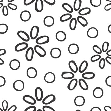 El çizimi pürüzsüz desen