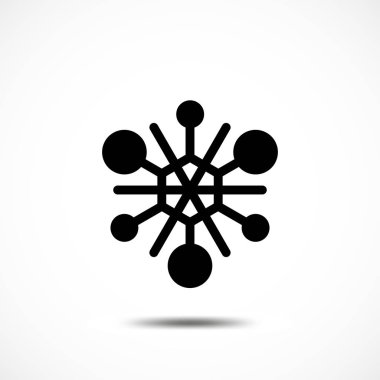 Kar Tanesi vektör simgesi