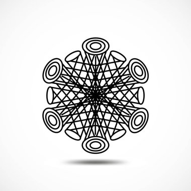 Kar Tanesi vektör simgesi