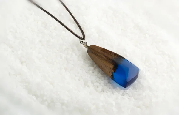 Jewelery Pendant with Blue Crystal