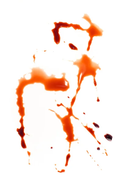 Salpicadura de pintura de sangre roja — Foto de Stock