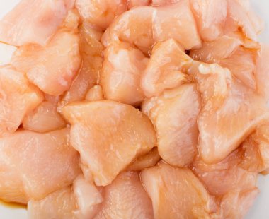 Çiğ tavuk fileto doku