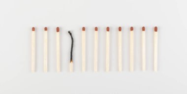 Yanmamış olanlar arasında bir yanık maç