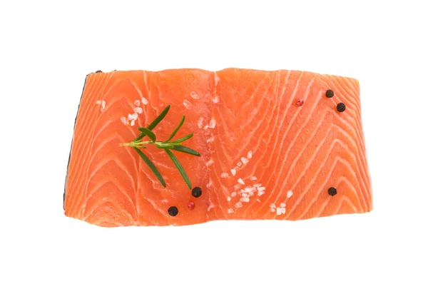 Gerookte zalm filet — Stockfoto