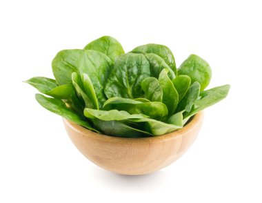 taze ıspanak yaprakları