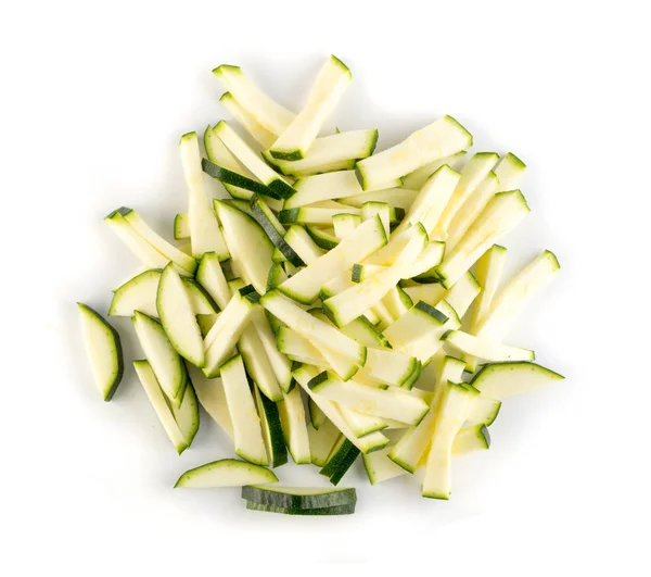 Zucchine tritate sfondo — Foto Stock