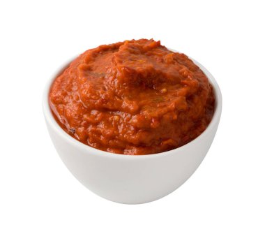 Ajvar veya Pindjur Portakal Sebze Spread Biber yapılmış