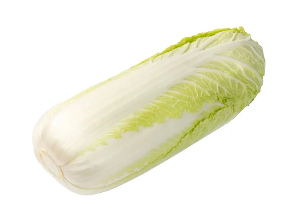 Whole Chinese Cabbage, Napa Cabbage or Wombok Isolated on White Background with Clipping Path. Fresh Green Cabbage — Stock Image Whole Chinese Cabbage Napa Cabbage Wombok Isolated White Background Clipping Royalty Free Stock Images