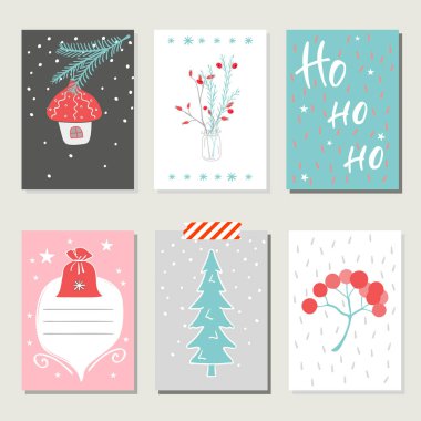 Noel kartı şablonları