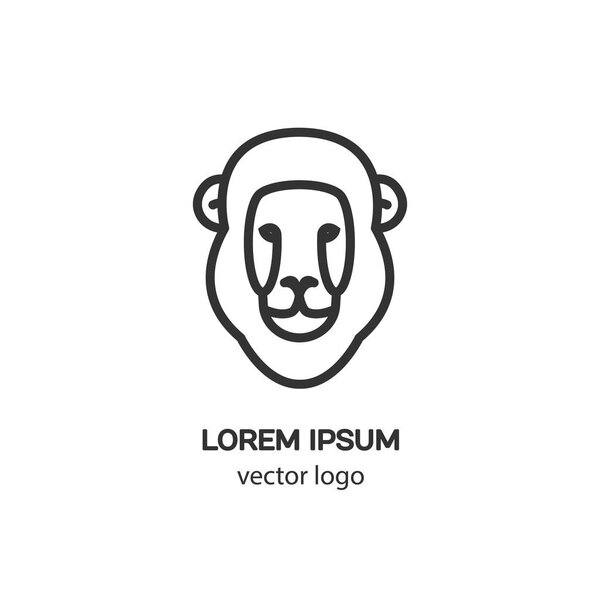 логотип льва
