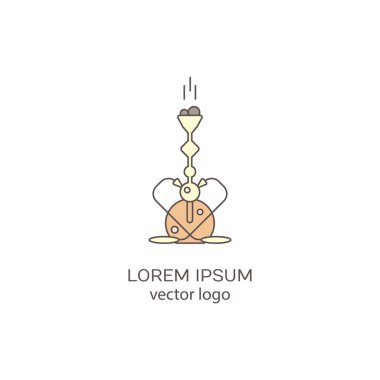 Nargile logo şablonu