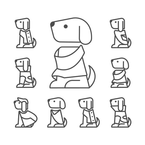 Clothing for dogs logo Stock Vector Image by ©OlhaYerofieieva 134686682