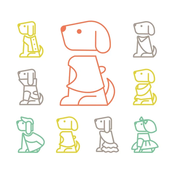 Logo design template for pet shops Stock Vector Image by