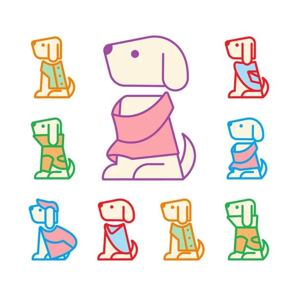 Logo design template for pet shops Stock Vector Image by