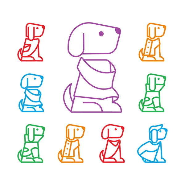 Logo design template for pet shops Stock Vector Image by