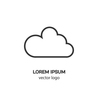 Beyaz bulut simgesini