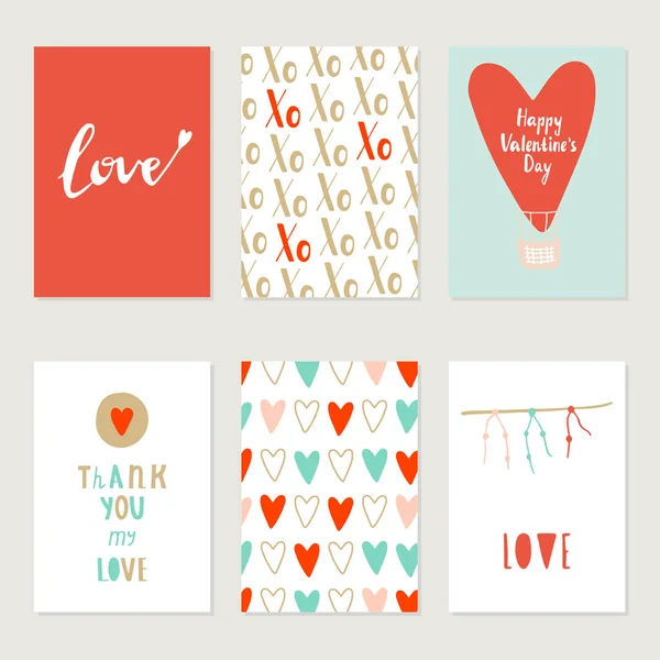 Sevgililer günü kartları ayarla. 