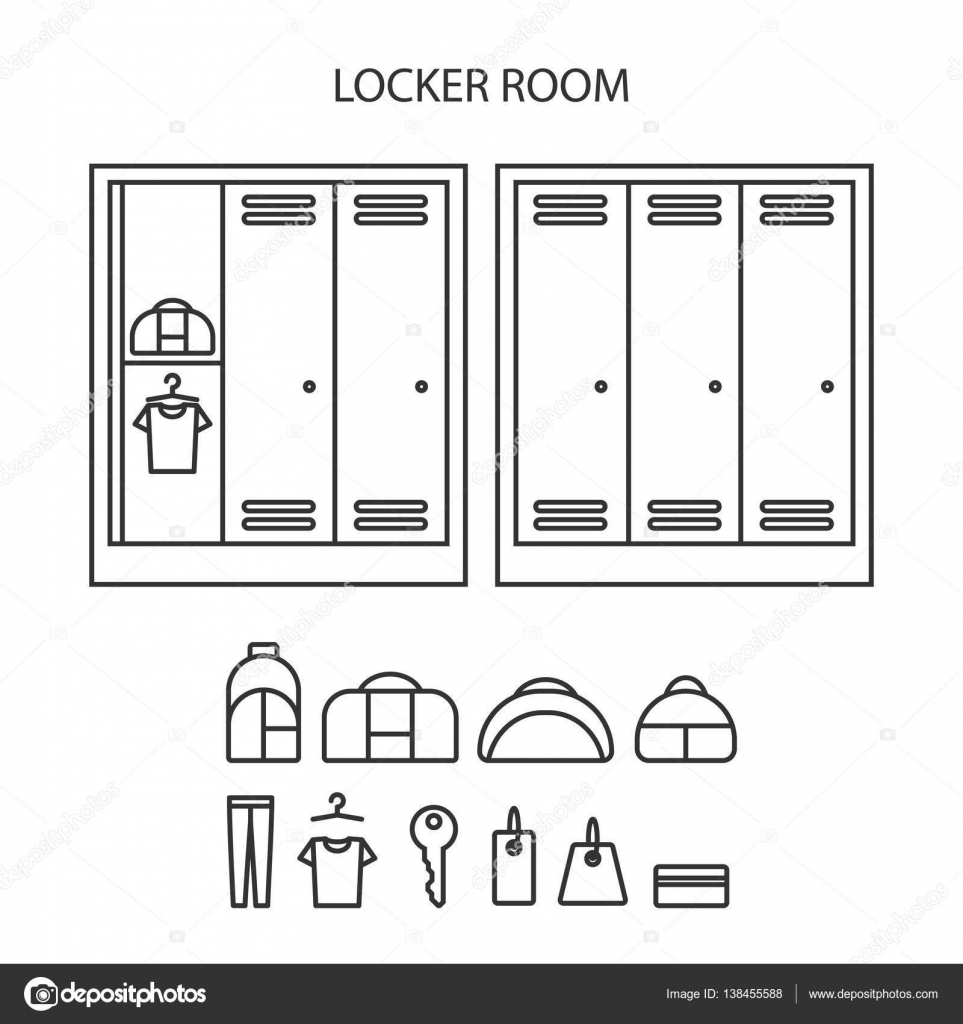 Locker icons set Stock Vector Image by ©OlhaYerofieieva 138455588