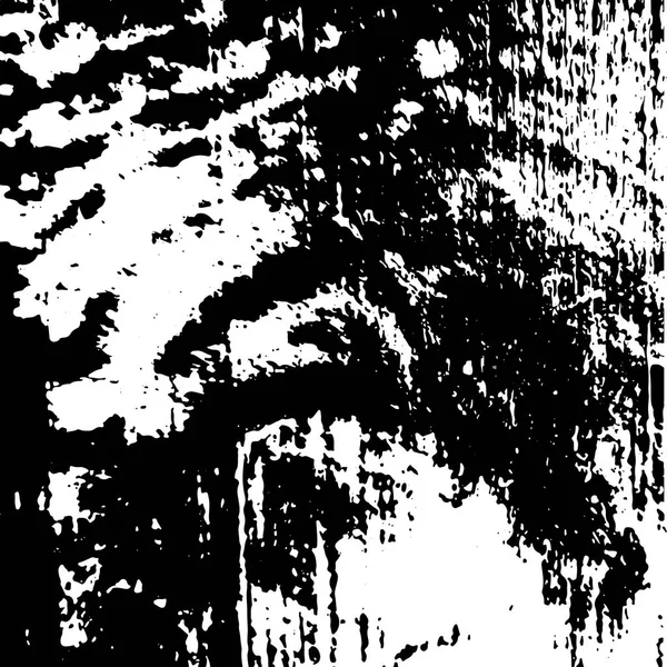 Tekstur hitam dan putih Grunge - Stok Vektor