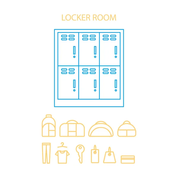 Locker icons set Stock Vector Image by ©OlhaYerofieieva 138455588