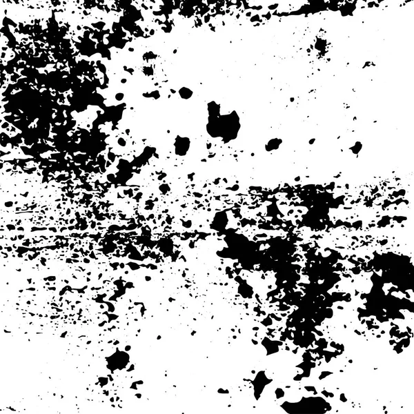 Grunge Black and White Texture — Stock Vector