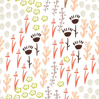 Dikişsiz vektörel desenler.