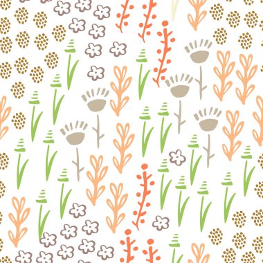 Dikişsiz vektörel desenler.