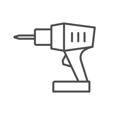 inşaat matkap simgesi