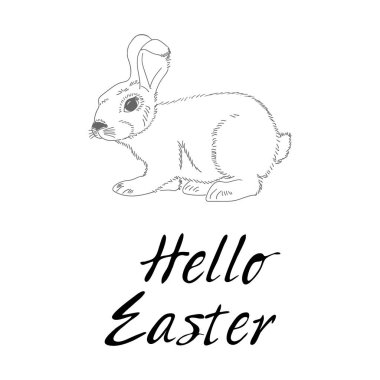 Paskalya kartı rebbite ile