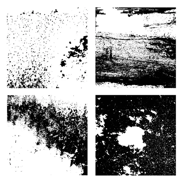 Conjunto de texturas grunge — Archivo Imágenes Vectoriales