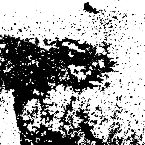 Grunge-Textur in Schwarz und Weiß — Stockvektor