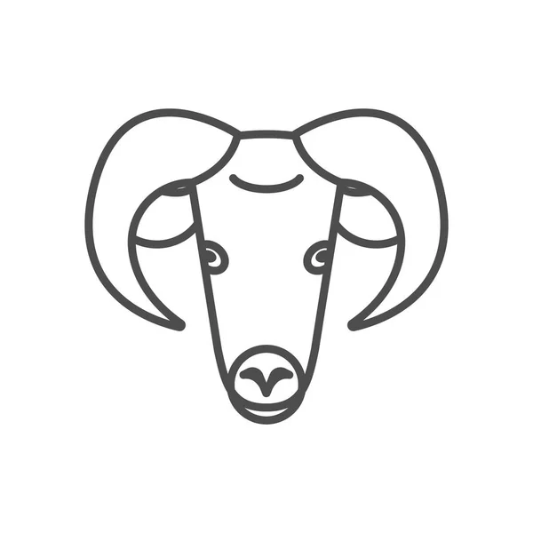 Template symbol zodiac — Stock Vector