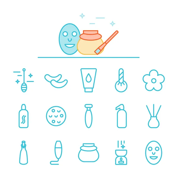 Spa icons set — Zdjęcie stockowe