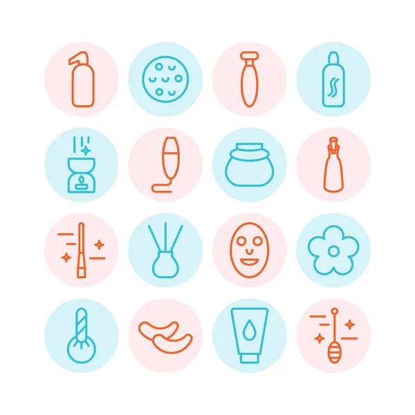 Spa icons set. — Stockfoto