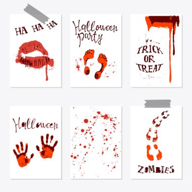 Cadılar Bayramı poster seti