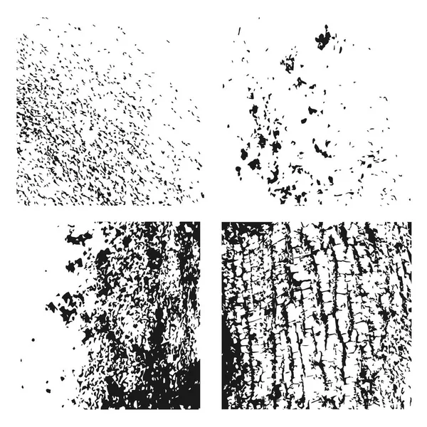 Гранж чорно-білий лиха текстури — стоковий вектор