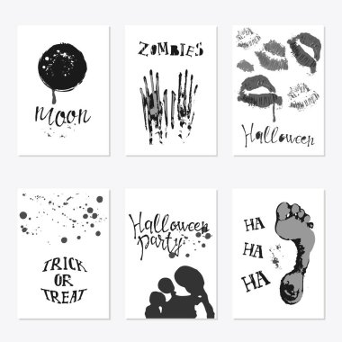 Cadılar Bayramı poster seti