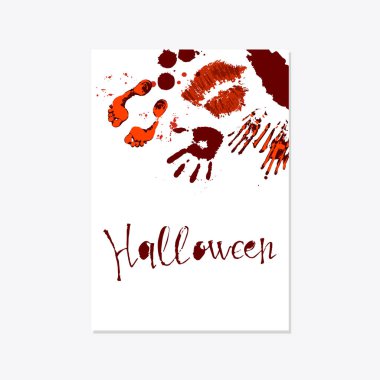 Vektör Cadılar Bayramı poster