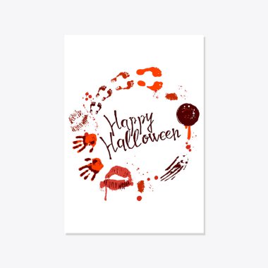 Vektör Cadılar Bayramı poster