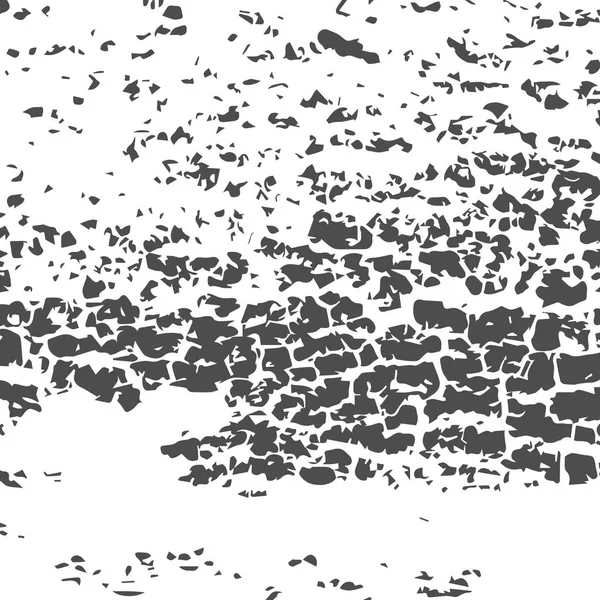 Grunge texture de détresse en noir et blanc — Image vectorielle