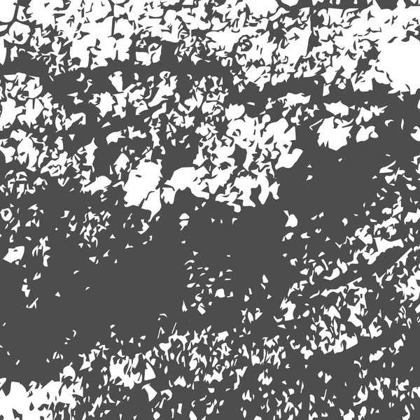 Tekstur tekanan hitam dan putih Grunge - Stok Vektor