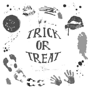 Vektör Cadılar Bayramı poster