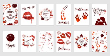 Cadılar Bayramı poster seti