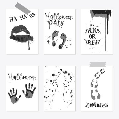 Cadılar Bayramı poster seti