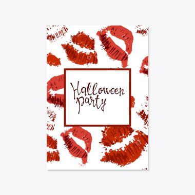 Vektör Cadılar Bayramı poster