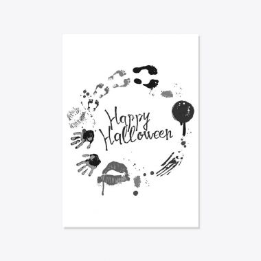 Vektör Cadılar Bayramı poster