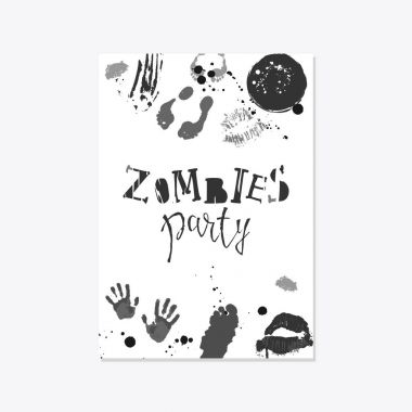 Vektör Cadılar Bayramı poster